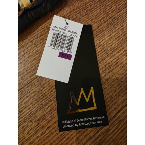 Jean-Michel Basquiat x Members only Alchemy Puffy Jacket Mens Sz XXL Hooded Coat - Picture 16 of 16